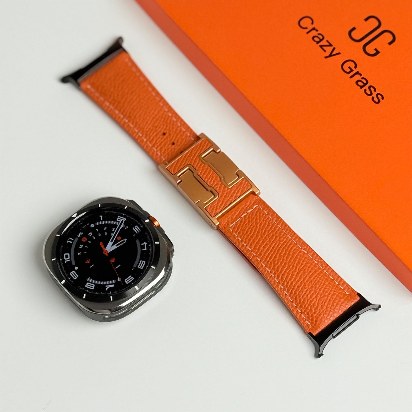 Leather Band For Samsung Galaxy Watch Ultra