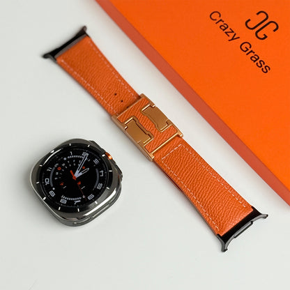 Leather Band For Samsung Galaxy Watch Ultra