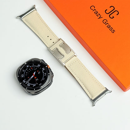 Leather Band For Samsung Galaxy Watch Ultra