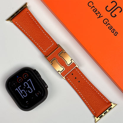 Leather Band For Apple Watch