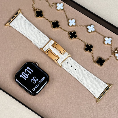 Leather Strap For Apple Watch