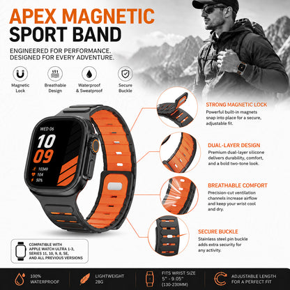 Apex Magnetic Sport Band for Apple Watch