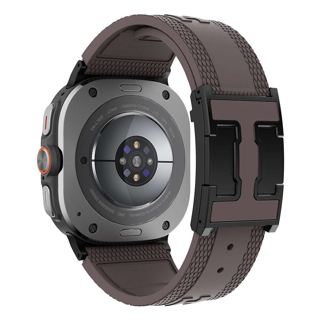 Silicone Magnetic Buckle Band For Galaxy Watch Ultra