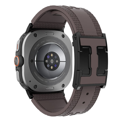 Silicone Magnetic Buckle Band For Galaxy Watch Ultra