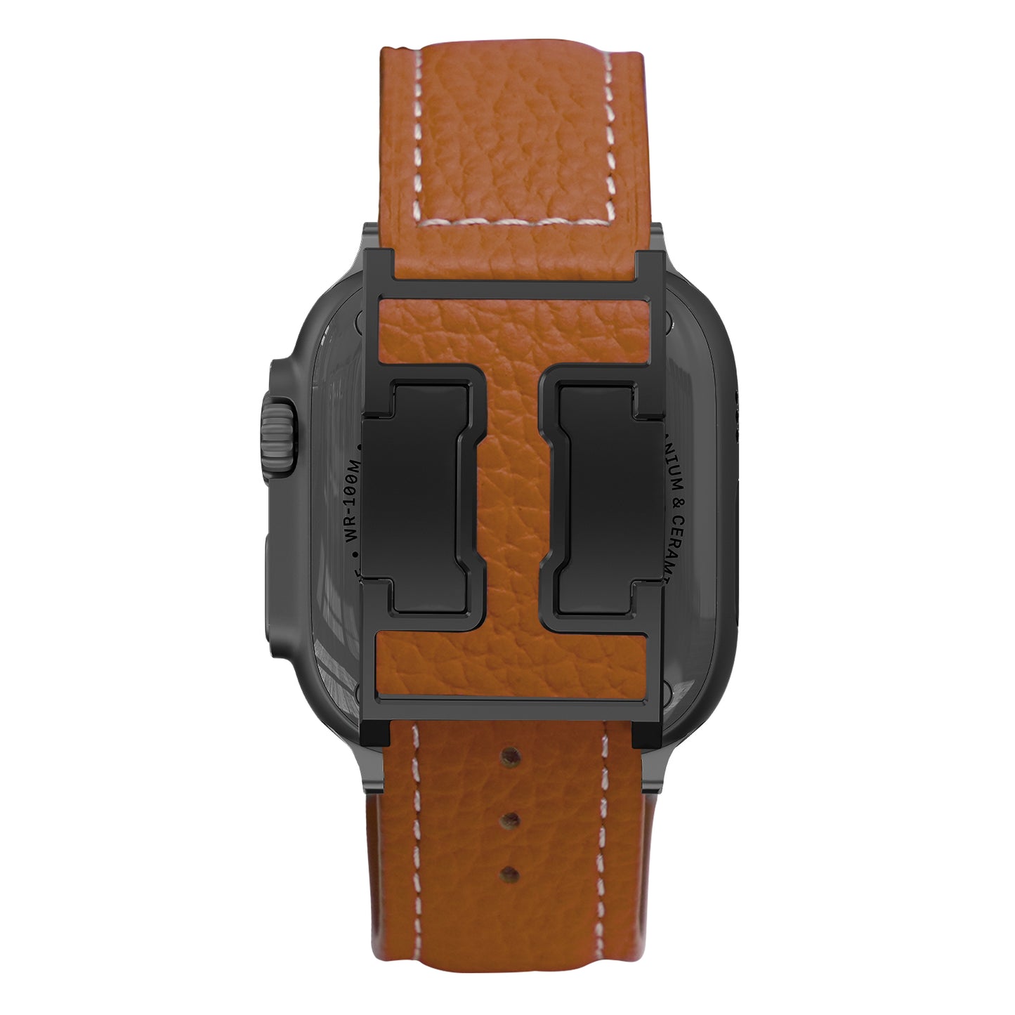 Lychee Leather Band For Apple Watch