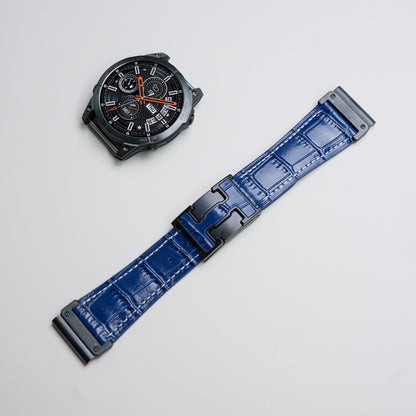 Garmin Watch Alligator Leather Band
