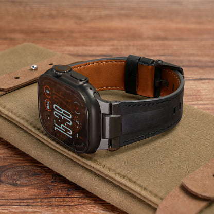 Pathfinder Leather Band For Apple Watch