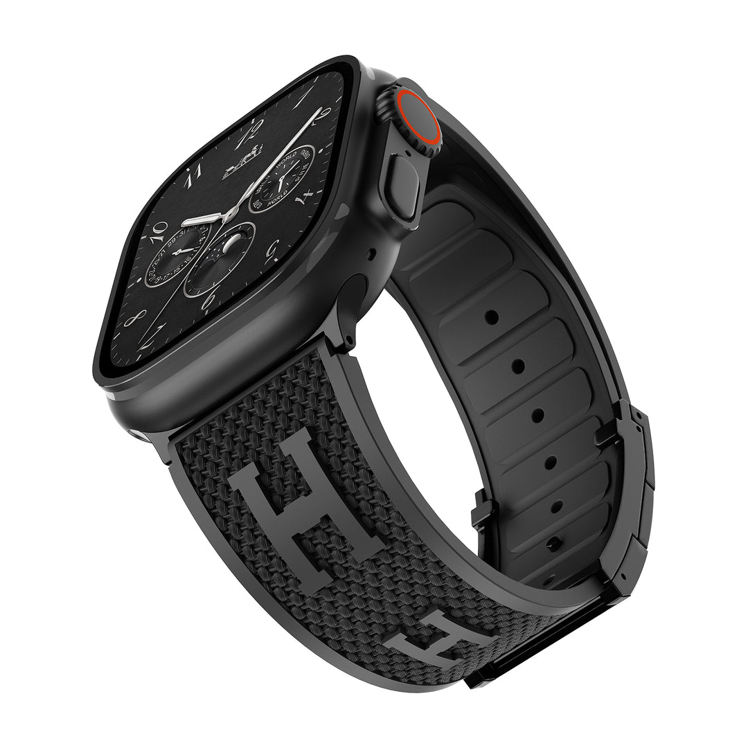 Weave Texture Silicone Band for Apple Watch