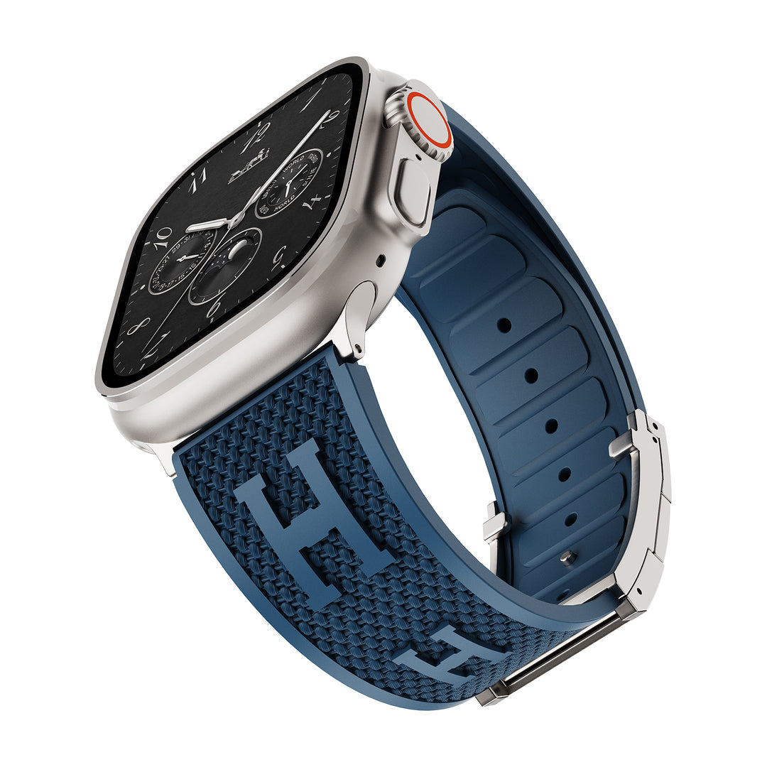 Weave Texture Silicone Band for Apple Watch