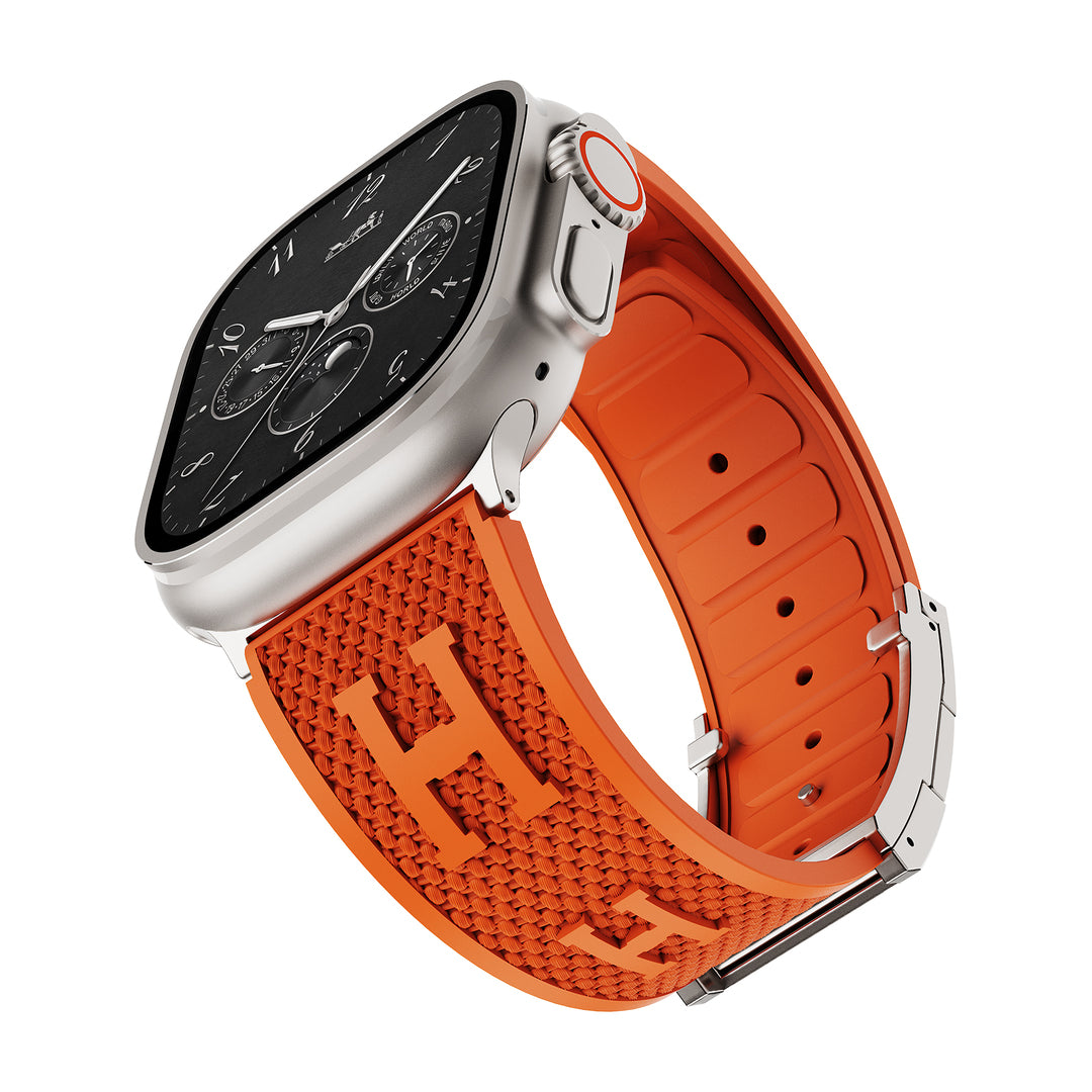 Weave Texture Silicone Band for Apple Watch