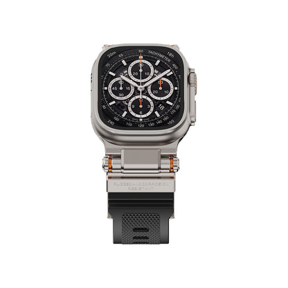 Titan Tactical Case & Silicone Band Set for Apple Watch