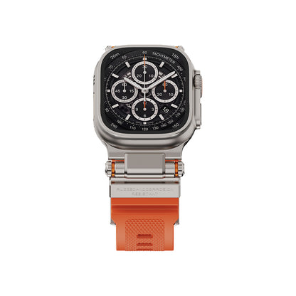 Titan Tactical Case & Silicone Band Set for Apple Watch