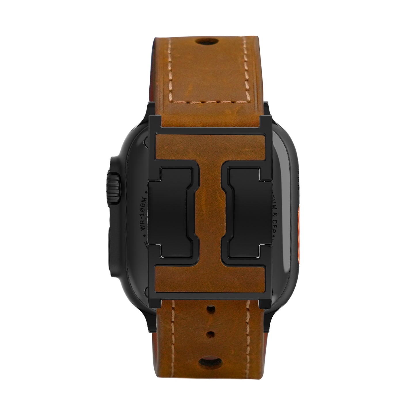 LX Leather Magnetic Buckle Band For Apple Watch