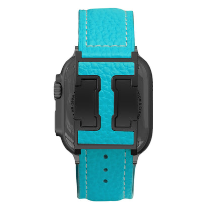 Lychee Leather Band For Apple Watch