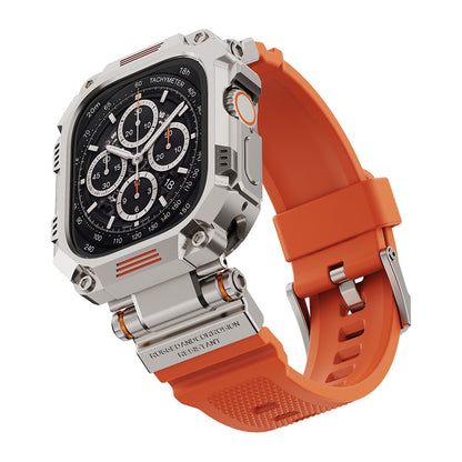 Titan Tactical Case & Silicone Band Set for Apple Watch