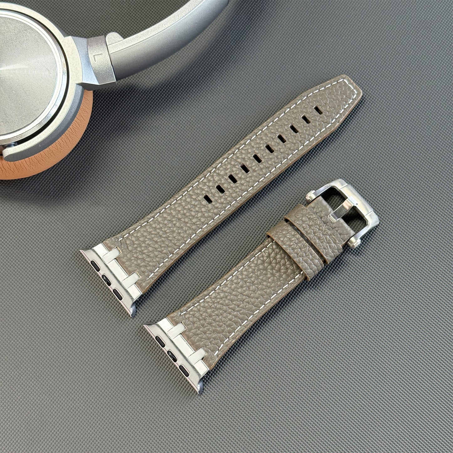 AP Lychee Leather Band For Apple Watch