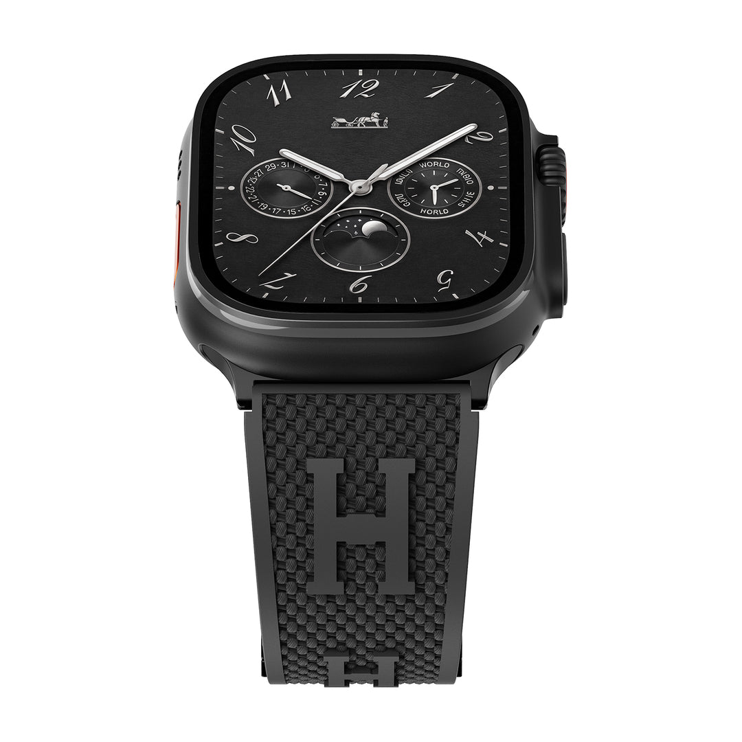 Weave Texture Silicone Band for Apple Watch