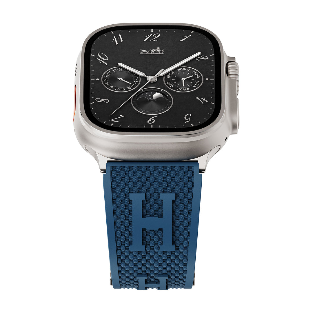 Weave Texture Silicone Band for Apple Watch