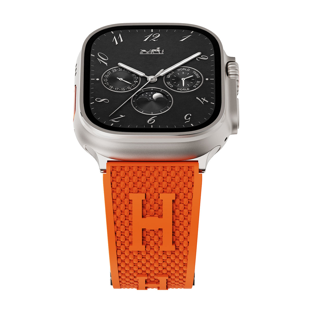 Weave Texture Silicone Band for Apple Watch