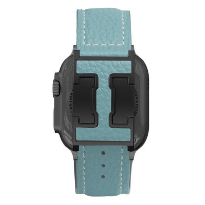 Lychee Leather Band For Apple Watch