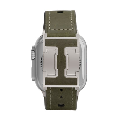 LX Leather Magnetic Buckle Band For Apple Watch