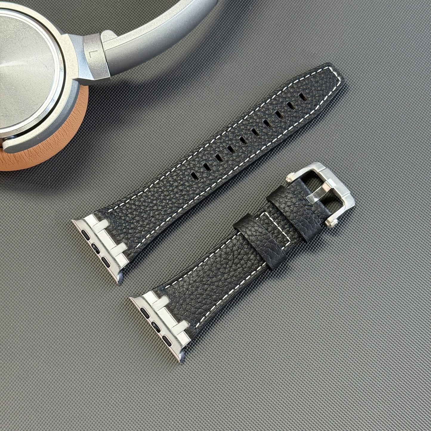 AP Lychee Leather Band For Apple Watch