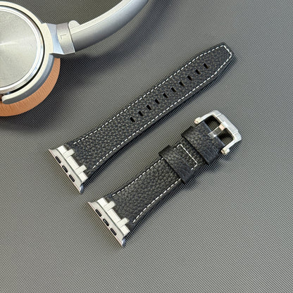 AP Lychee Leather Band For Apple Watch