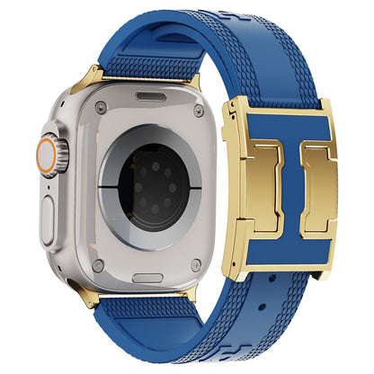 Silikonarmband mit magnetischer Schnalle für Apple Watch