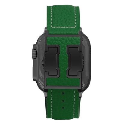 Lychee Leather Band For Apple Watch