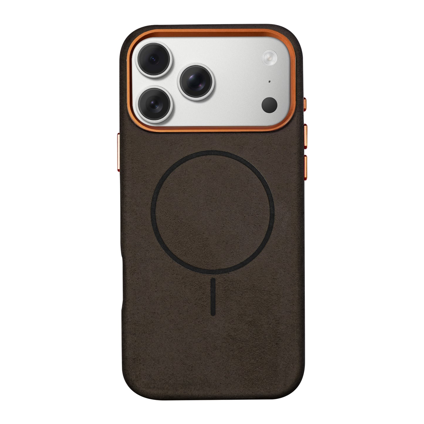 Fireside Glow Suede Magsafe iPhone Case