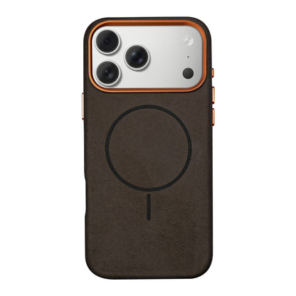 Fireside Glow Suede Magsafe iPhone Case