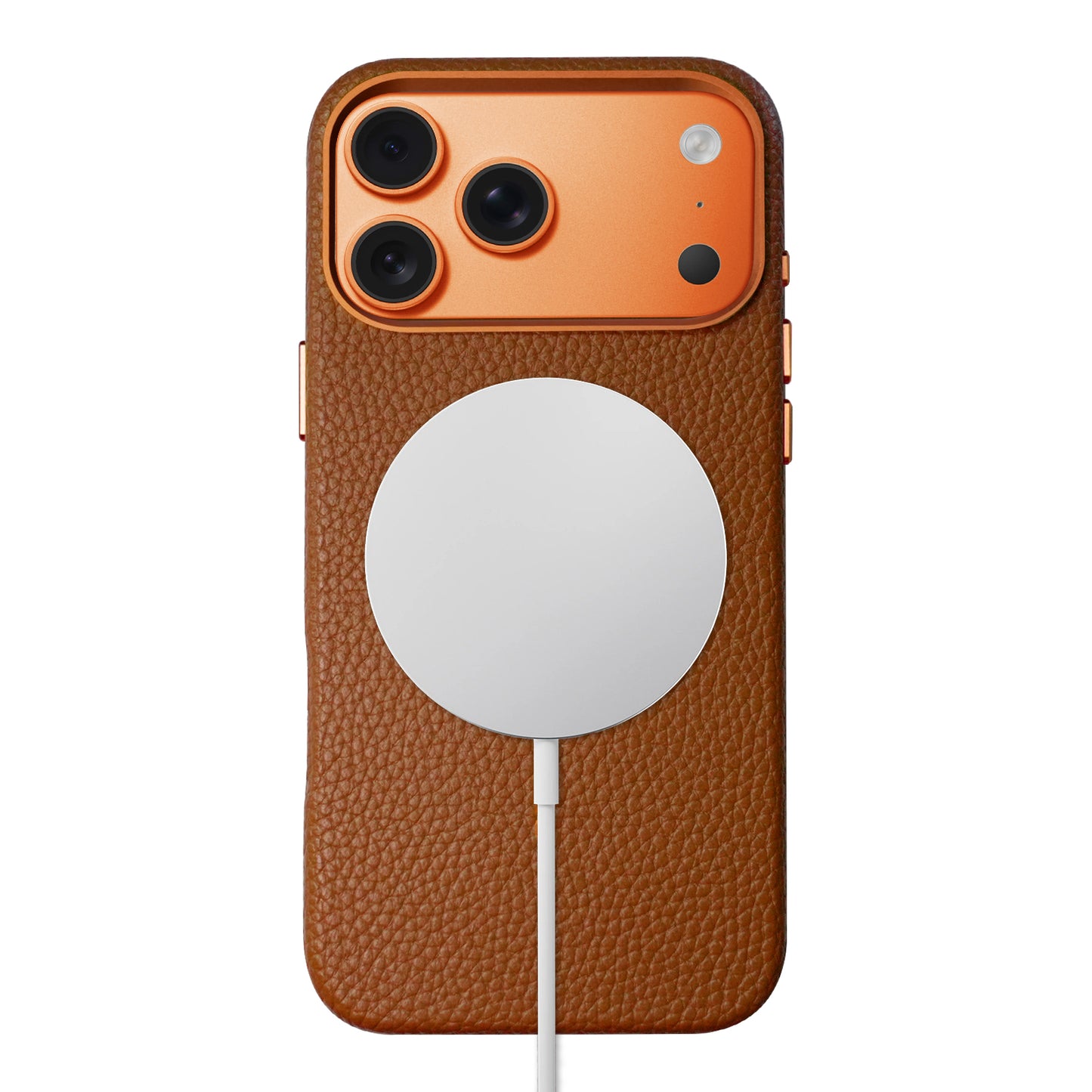 Lychee Leather Magnetic Case For iPhone