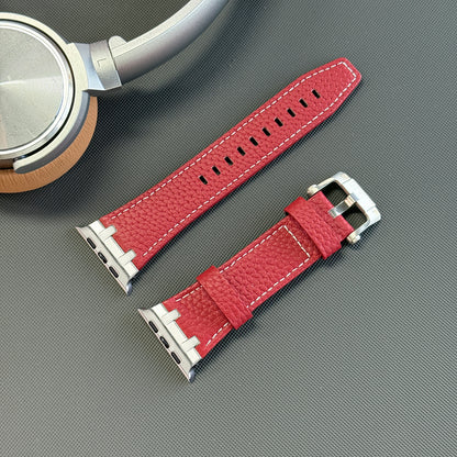 AP Lychee Leather Band For Apple Watch