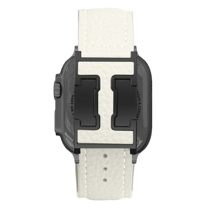 Lychee Leather Band For Apple Watch