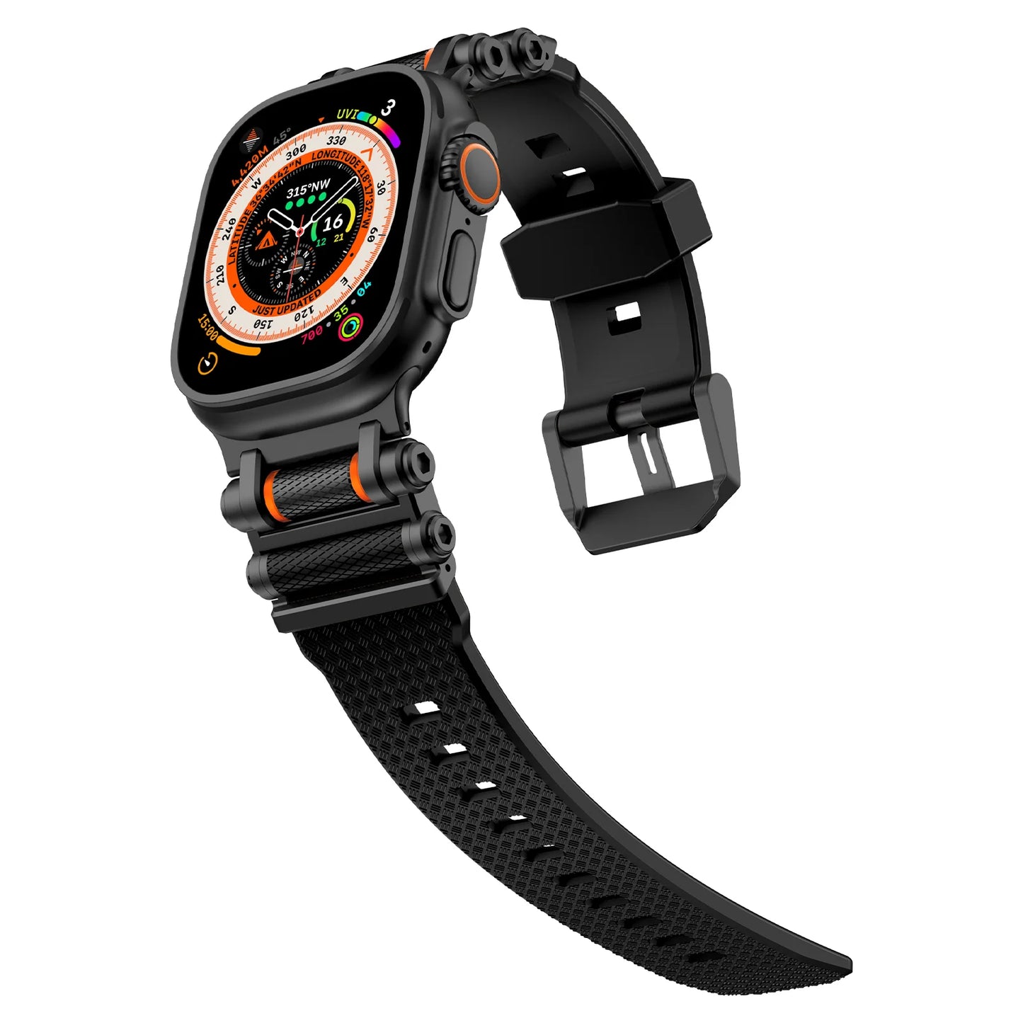Adventure Rotating Silicone Band For Apple Watch