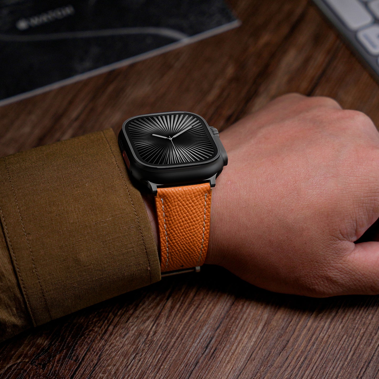 Leather Band For Apple Watch