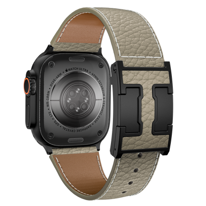 Lychee Leather Band For Apple Watch