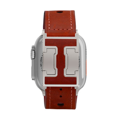 LX Leather Magnetic Buckle Band For Apple Watch