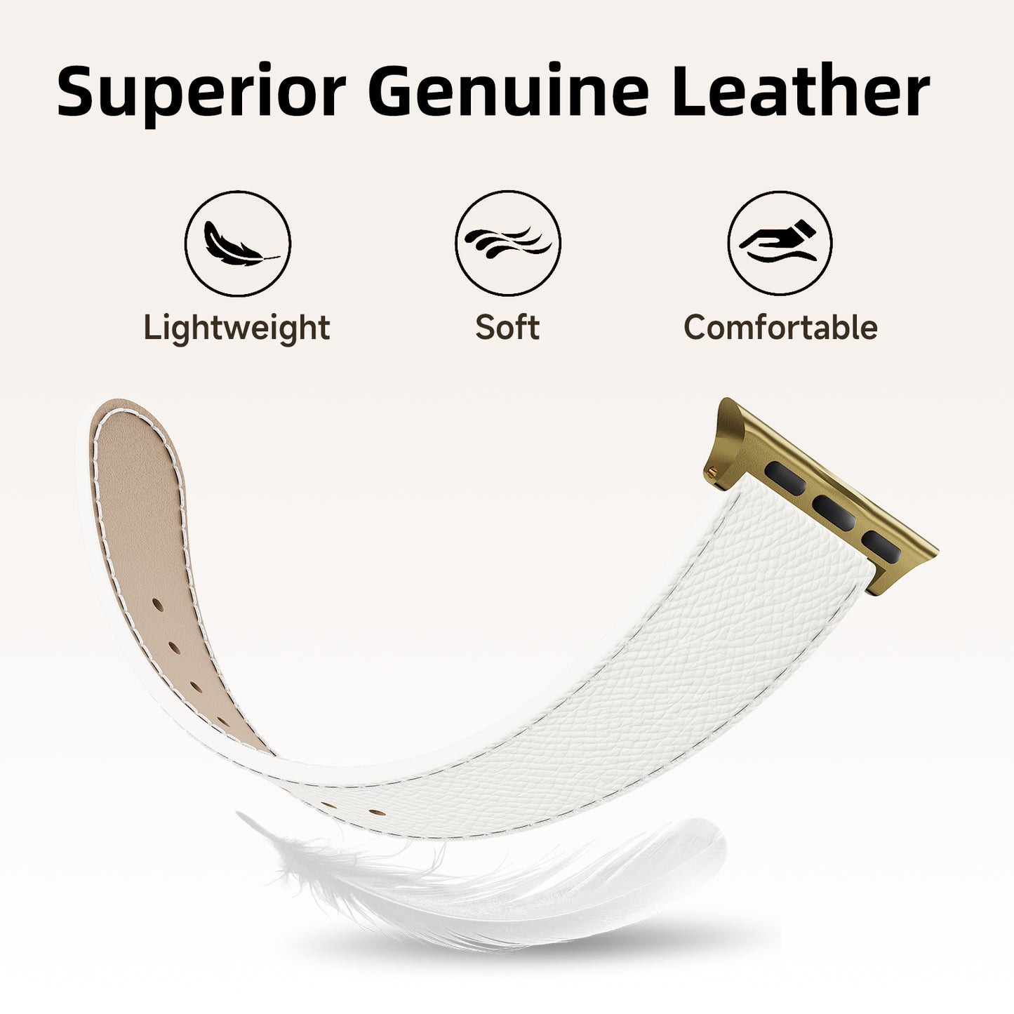 Leather Strap For Apple Watch