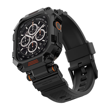 Titan Tactical Case & Silicone Band Set for Apple Watch