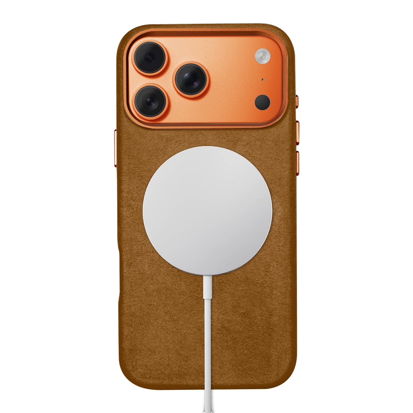 Fireside Glow Suede Magsafe iPhone Case
