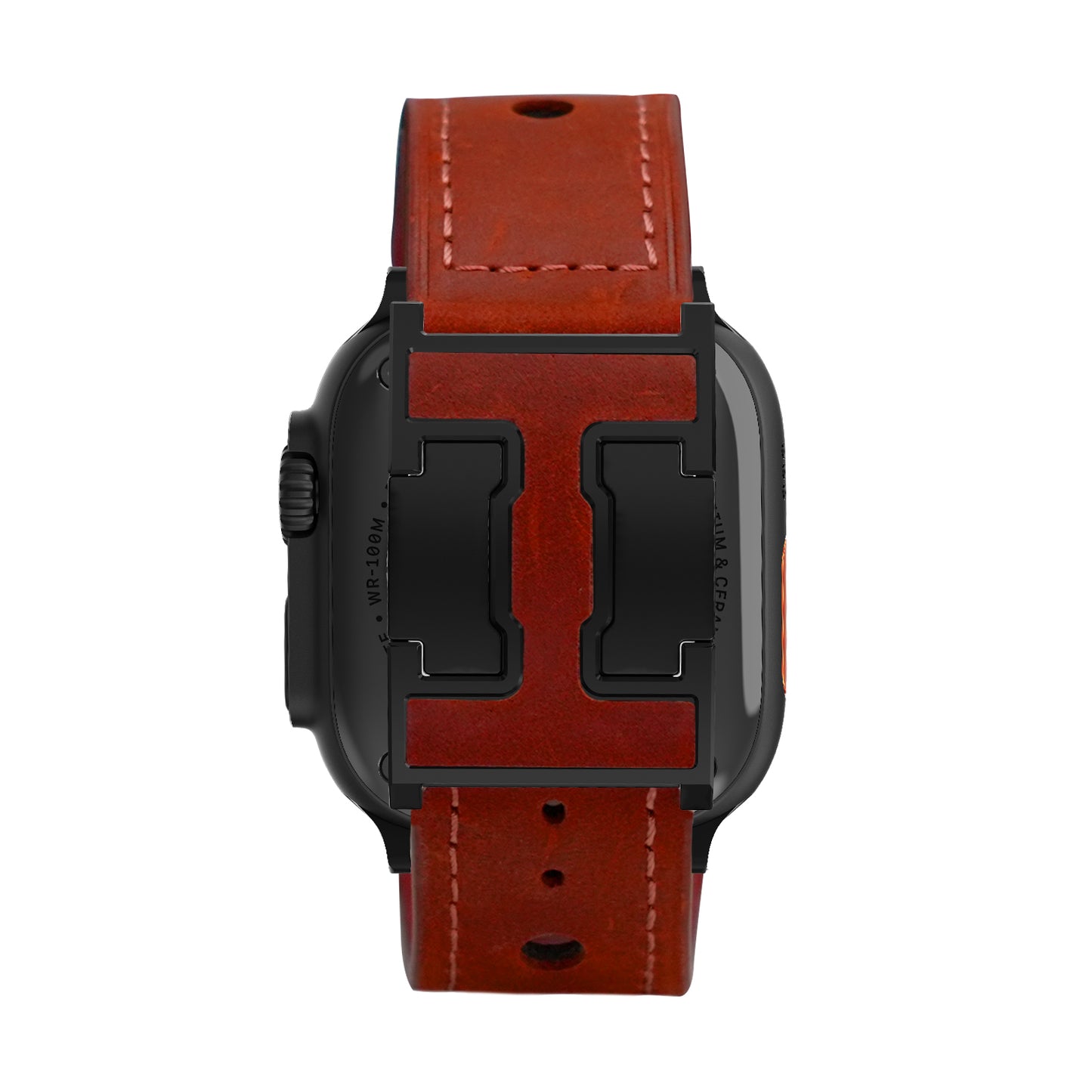 LX Leather Magnetic Buckle Band For Apple Watch