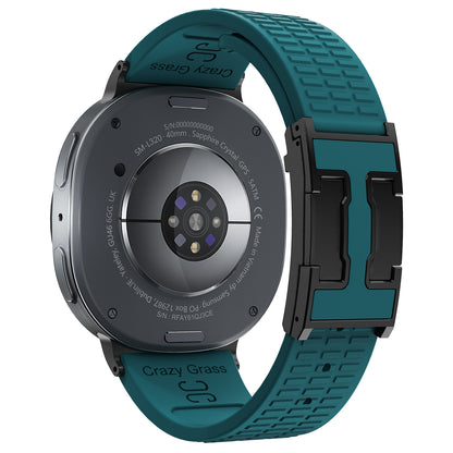 Silicone Magnetic Buckle Strap For Samsung Galaxy Watch