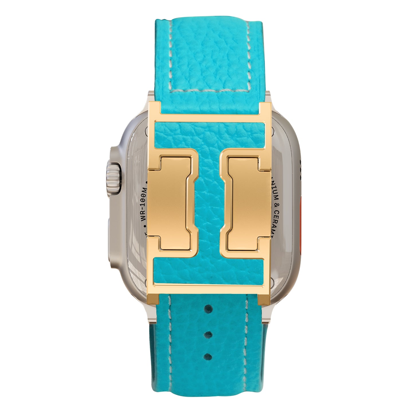 Lychee Leather Band For Apple Watch