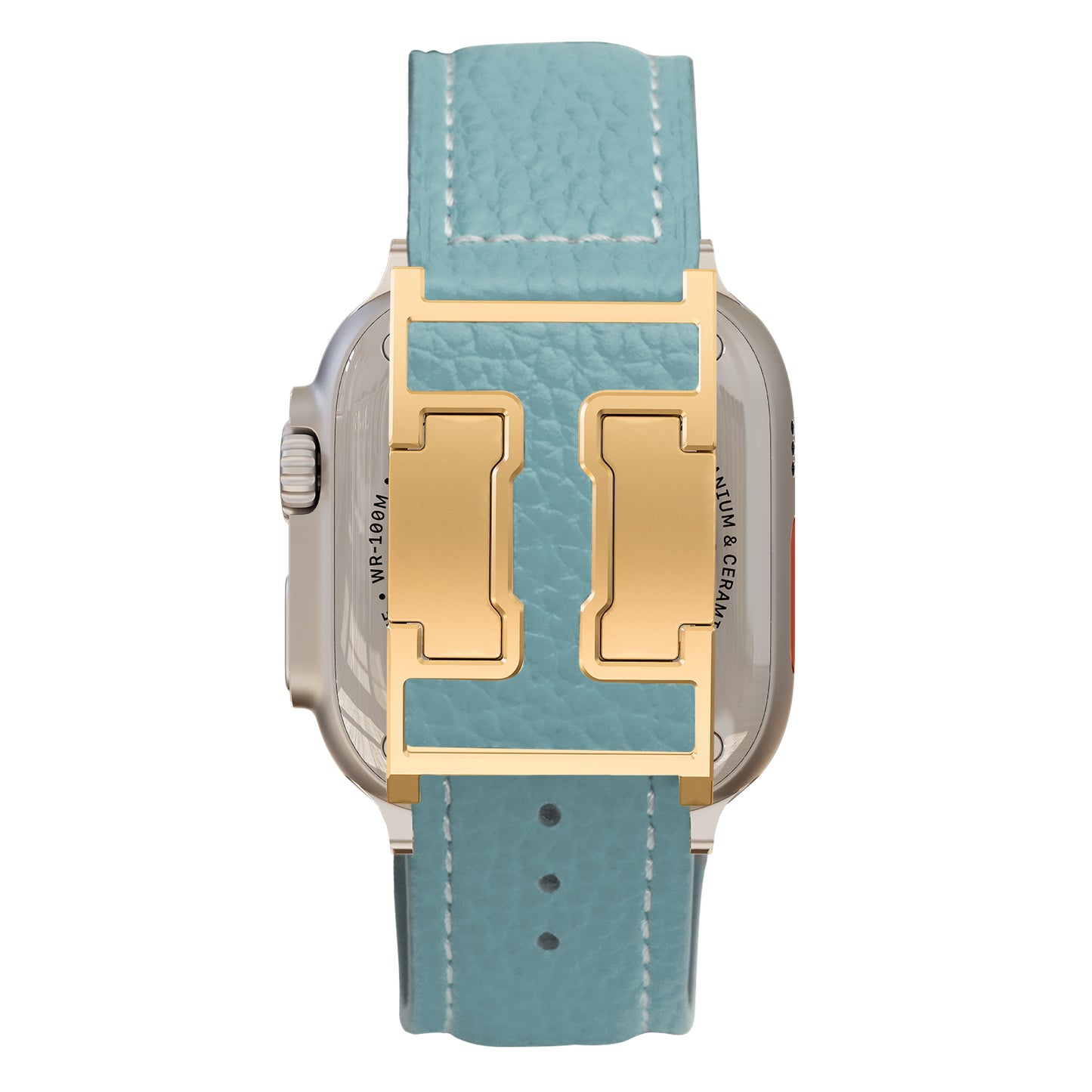 Lychee Leather Band For Apple Watch