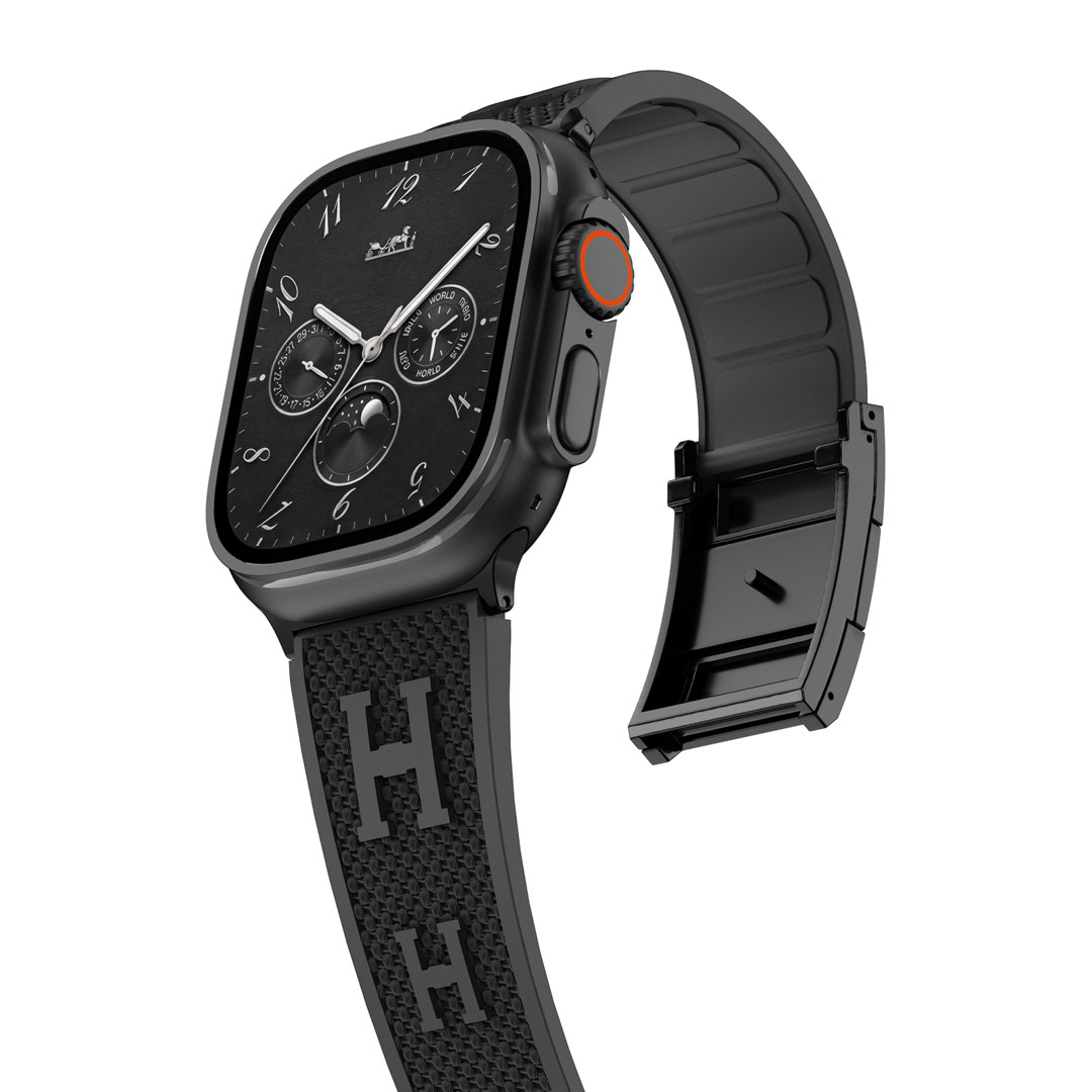 Weave Texture Silicone Band for Apple Watch
