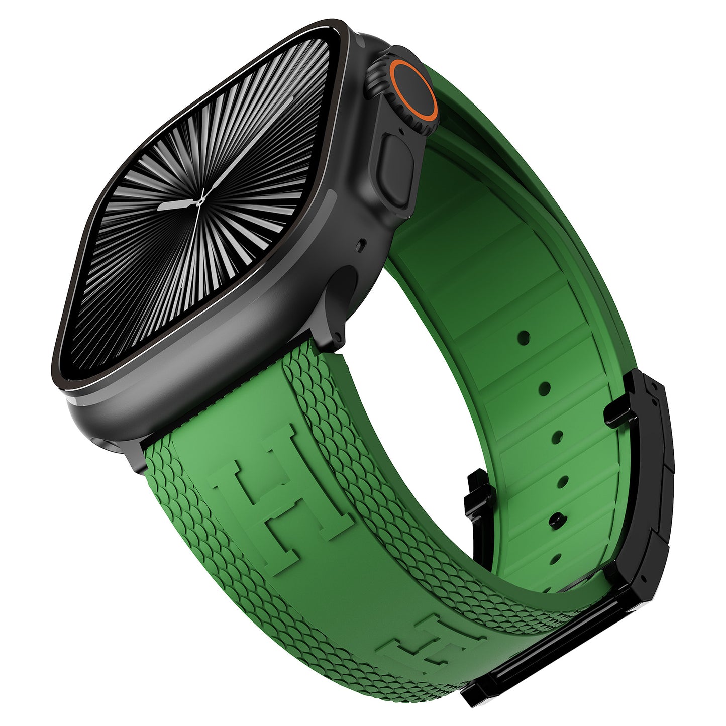 Silikonarmband mit magnetischer Schnalle für Apple Watch