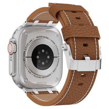 AP Lychee Leather Band For Apple Watch