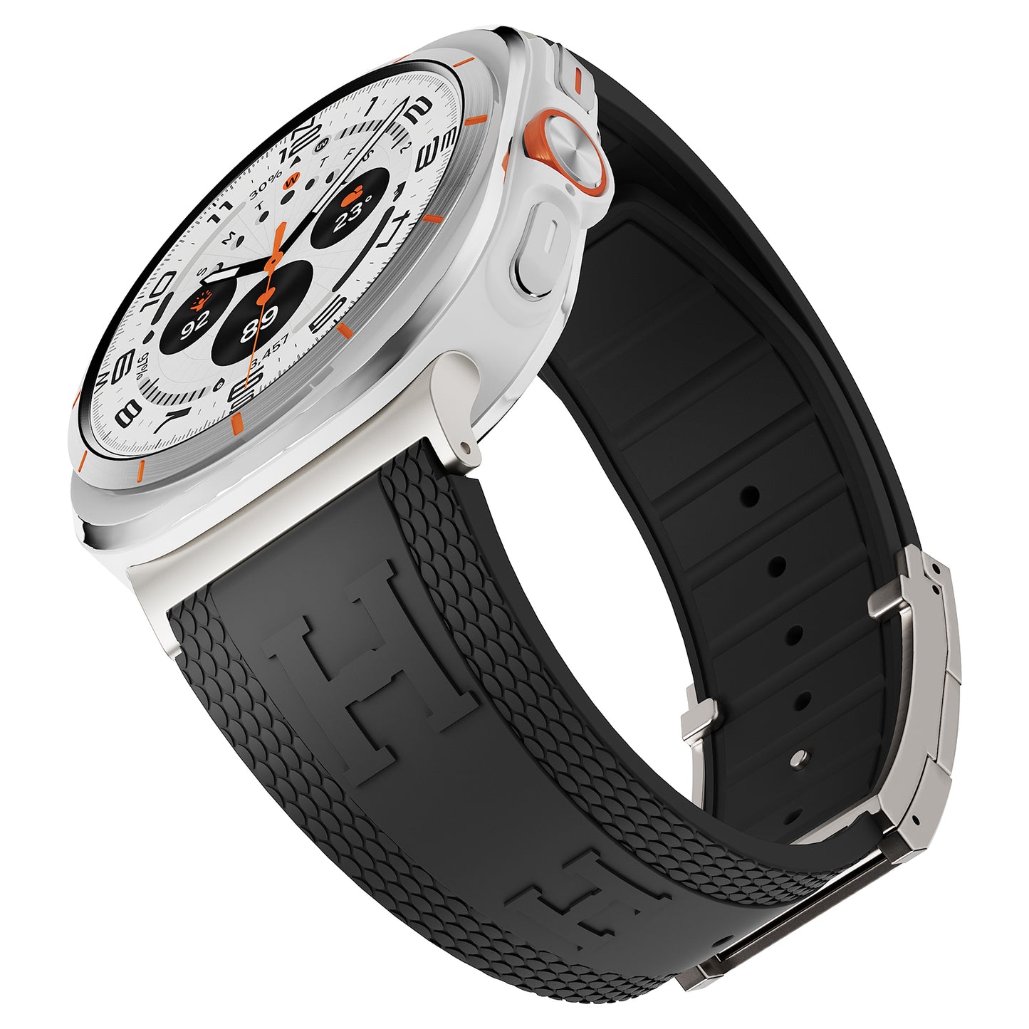 Silicone Magnetic Buckle Band For Samsung Galaxy Watch Ultra