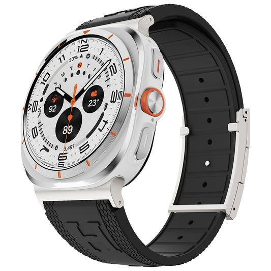 Silicone Magnetic Buckle Band For Samsung Galaxy Watch Ultra
